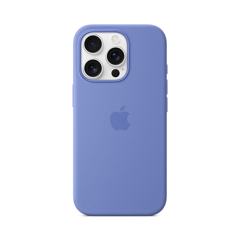 iPhone 16 Pro Silicone Case with MS - Periwinkle