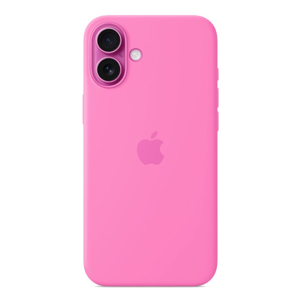 iPhone 16 Plus Silicone Case with MS - Peóny
