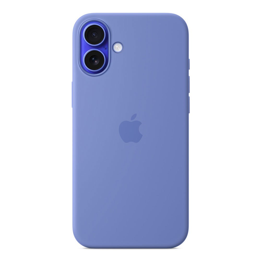 iPhone 16 Plus Silicone Case with MS - Periwinkle