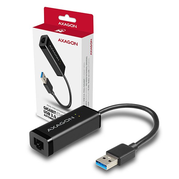 AXAGON ADE-SR Type-A USB3.0 - Gigabit Ethernet 10/100/1000 Adapter