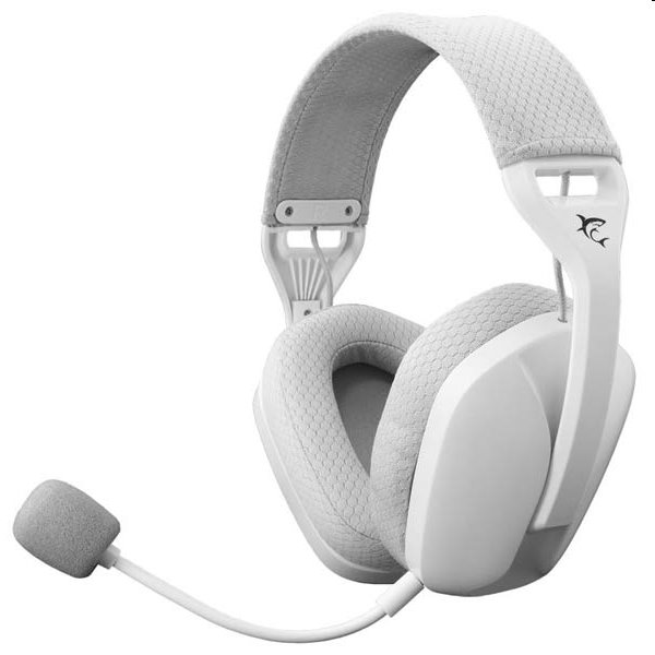 White Shark Wireless Gaming headphones BUTTERFLY, PC, PS4/PS5, Xbox, MAC, white