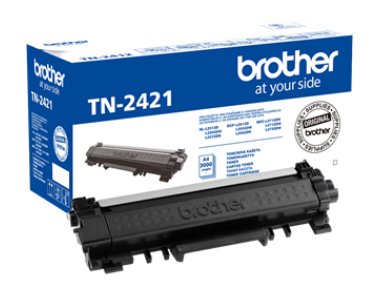 Brother TN2421, BLACK toner pre DCP-L2512D/2532DW/2552DN/HL-L2312D/L2352DW/L2372DN/MFC-L2712/2732, 3000 strán