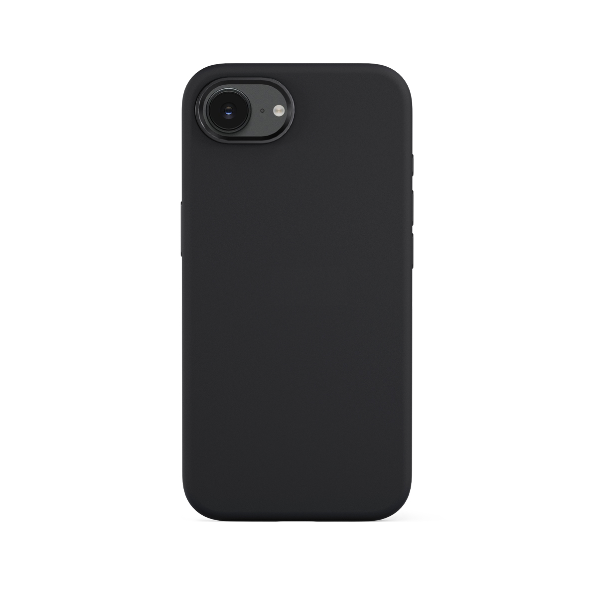 Epico Mag+ Silicone Case Pro pre iPhone 16e - Čierna