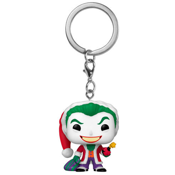 POP! Kľúčenka Holiday Joker (DC Comics) Special Edition
