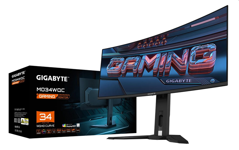 GIGABYTE LCD MO34WQC GAMING Monitor 34