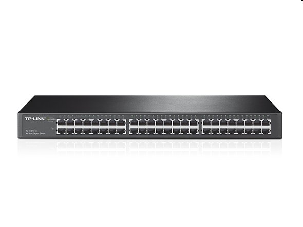 tp-link TL-SG1048, 48 port Gigabit Rack/Desktop Switch, 48x 10/100/1000M RJ45 ports, 1U, 19