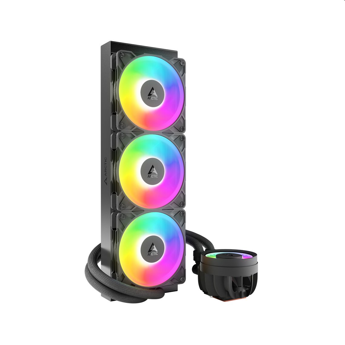 AKCIA!!! - ARCTIC Liquid Freezer III Pro 360 A-RGB (Black) - Multikompatibilný vodný chladič CPU typu