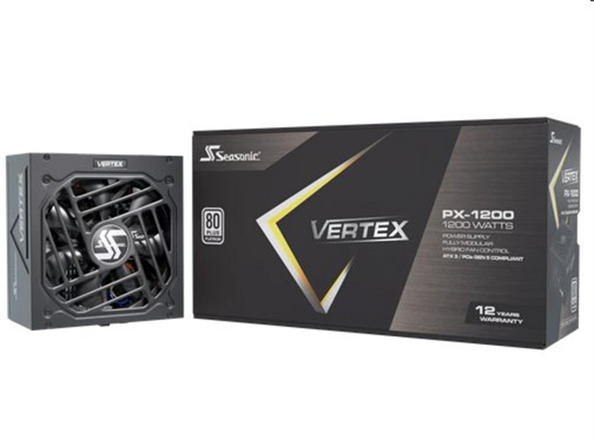 Seasonic VERTEX PX PLATINUM 1200W ATX 3.1, PCIe 5.1, modular