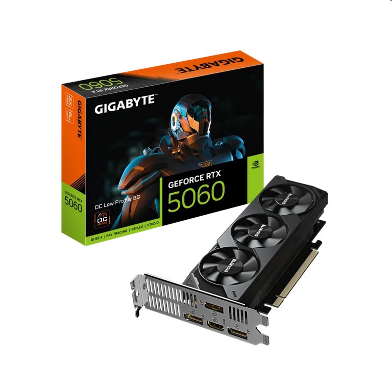 GIGABYTE GeForce RTX 5060 Low Profile/ OC/ 8GB/ GDDR7