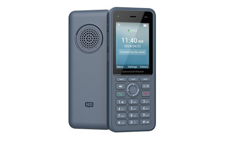 Grandstream WP836 SIP WiFi telefón, 2, 8" bar. displ., 3 SIP úč., BT, USB-C, IP67
