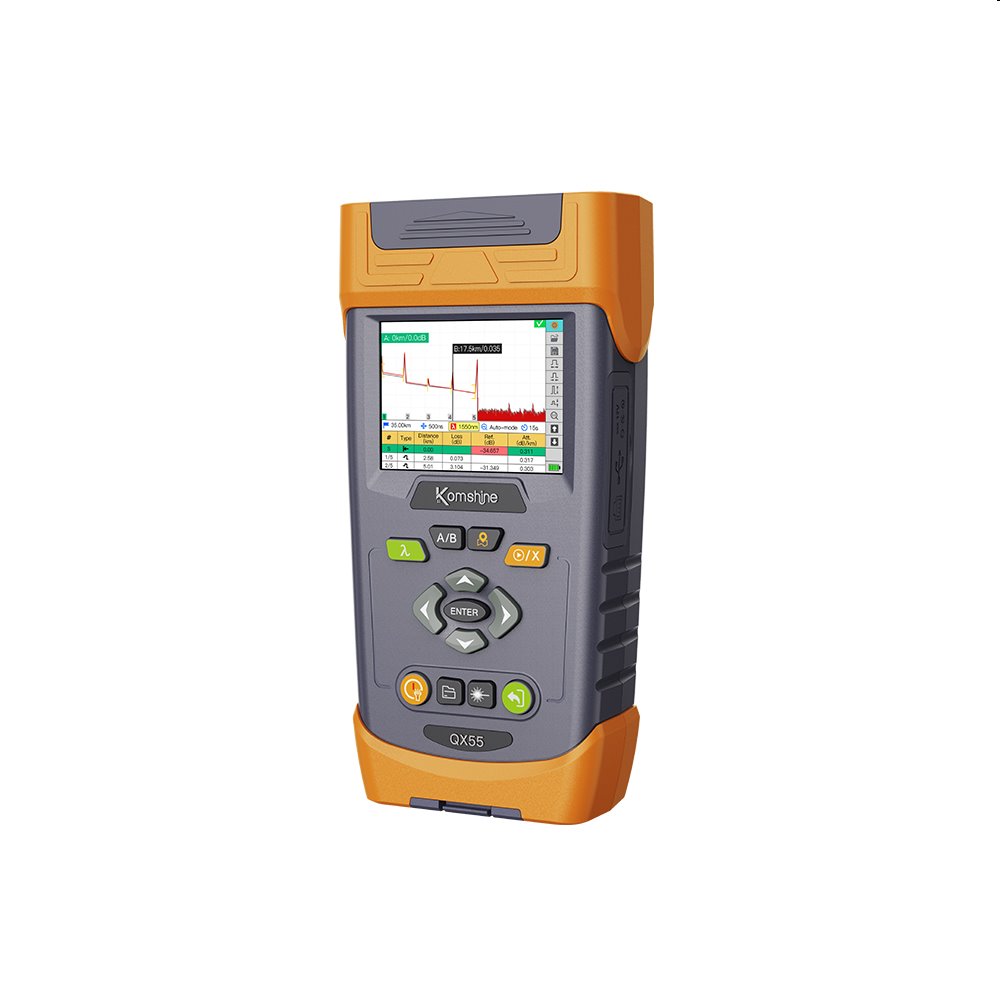 KOMSHINE QX55-S Single-mode mini OTDR QX55 - rozbalený