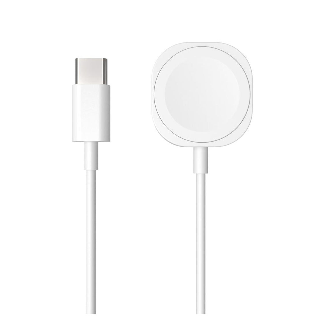 FIXED USB-C nabíjací kábel pre Apple Watch, biely
