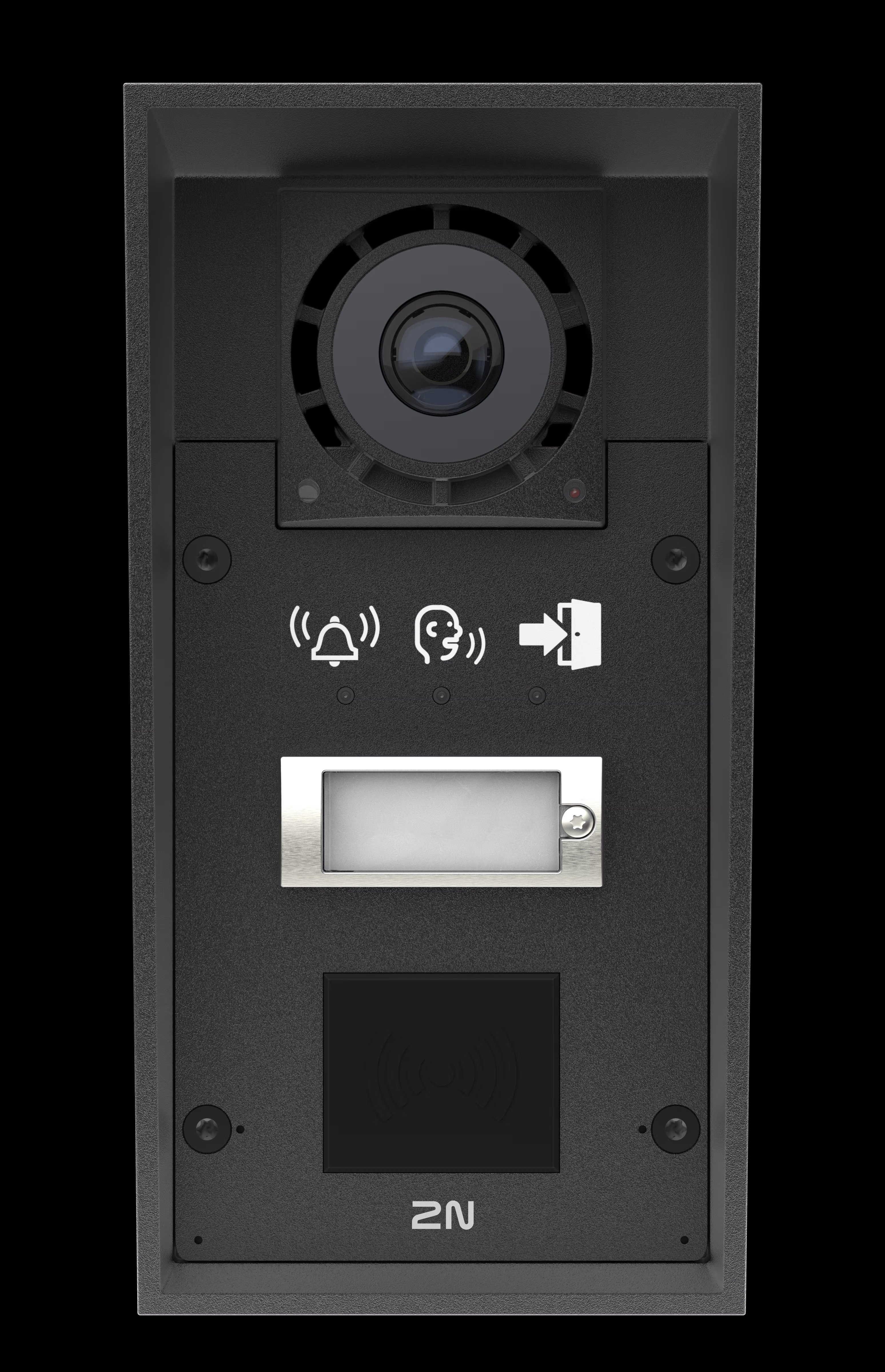 2N® IP Force 2.0 - 1 tlačítko, kamera 5MPix, piktogramy, příprava pro čtečku