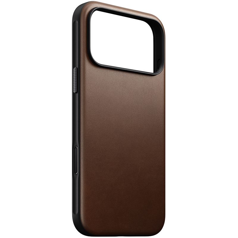 Nomad kryt Modern Leather Case Magsafe pre iPhone 17 Pro Max - Brown