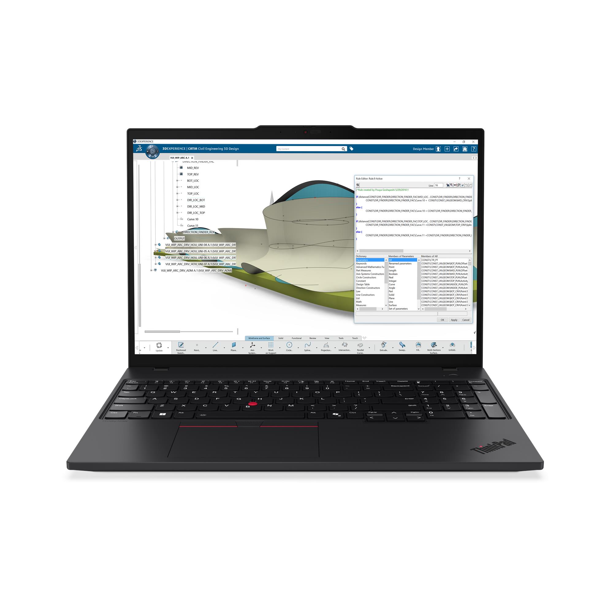 Lenovo ThinkPad P16s Gen4 AMD Ryzen AI 7 Pro 350 32GB 1TB-SSD 16