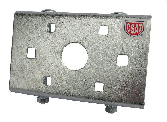 CSAT   STR105P - montážna deska pre konzole na stožiar/trubku 42-300mm 
