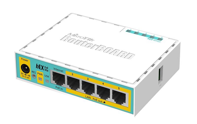 Mikrotik RB750UPr2 650MHz, 64MBRAM, 5x LAN, hEX