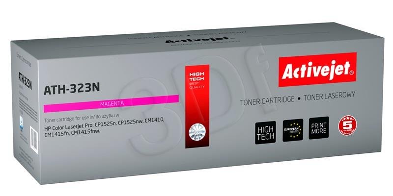 Toner ActiveJet pre HP CE323A Magenta no.128 Supreme (ATH-323N) 1300str.