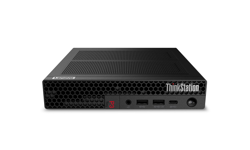 Lenovo ThinkStation P3 Tiny Gen2 Intel Ultra7-265 16GB 512GB-SSD RTXA400-4GB Win11Pro Black