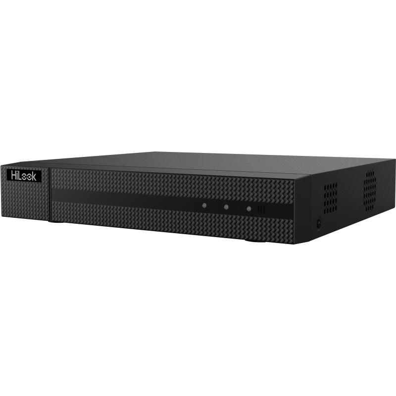 HiLook powered by Hikvision NVR-104MH-C(E)/ pro 4 kamery/ rozlišení 8Mpix/ HDMI/ VGA/ 1x RJ45/ kov