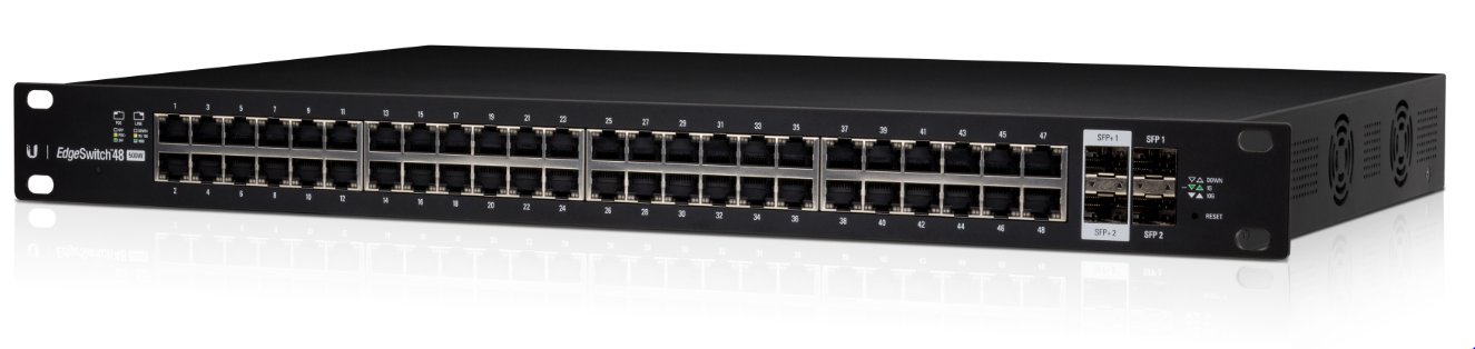 Ubiquiti EdgeMAX switch ES48-500W   48x1000Mbps + 2xSFP + 2xSFP+    PoE/PoE+/PoE24V