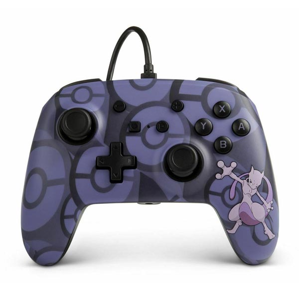 PowerA Enhanced Wired Controller for Nintendo Switch, MewTwo[1511444-01]