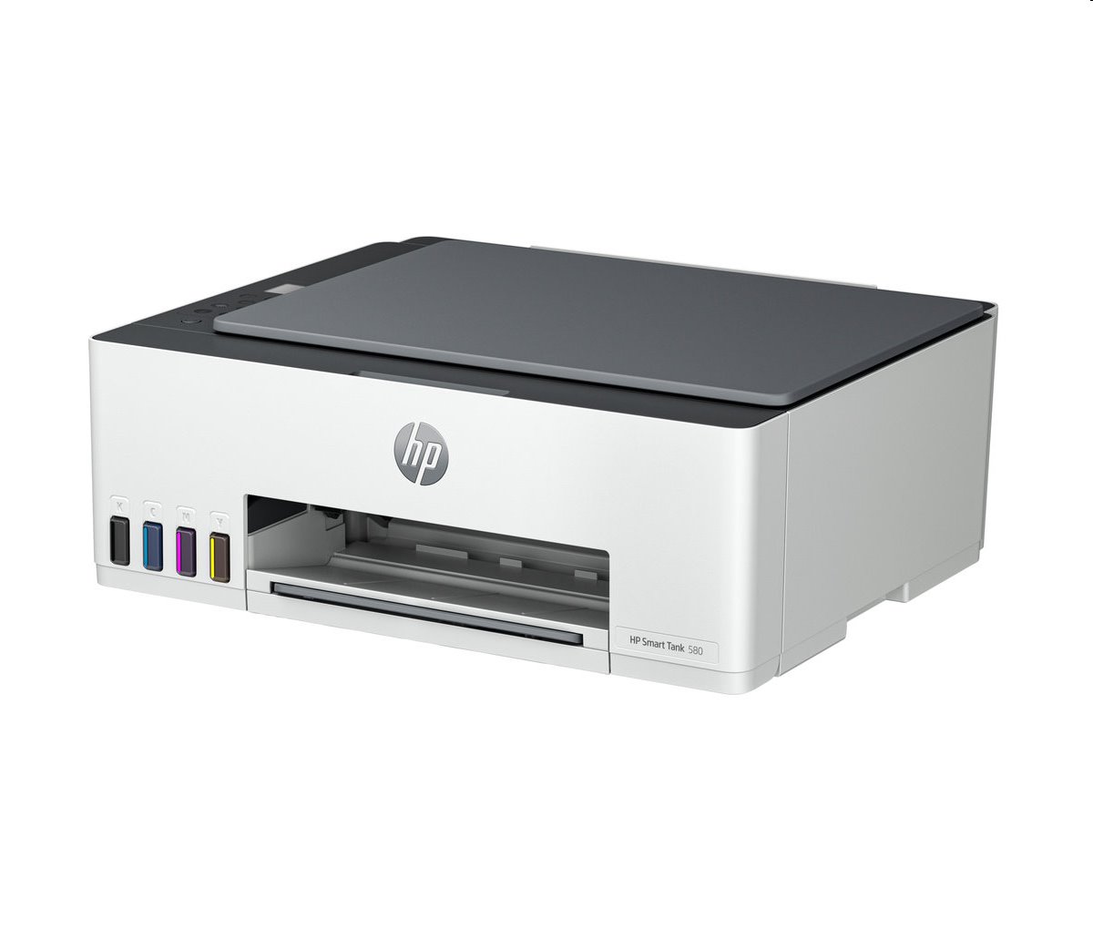 HP All-in-One Ink Smart Tank Wireless 580 (A4, 12/5 ppm, USB, Wi-Fi, BT, Print, Scan, Copy)