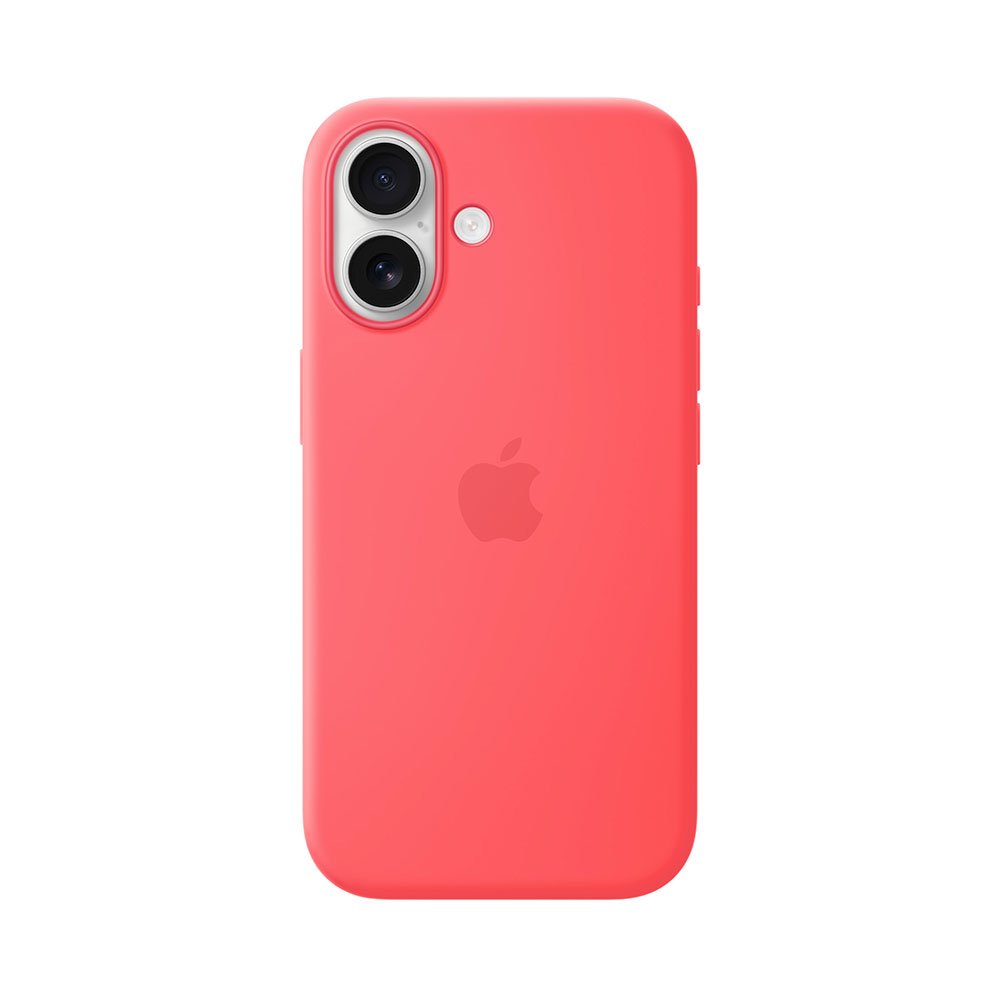 iPhone 17 Silicone Case with MagSafe -Bright Guava