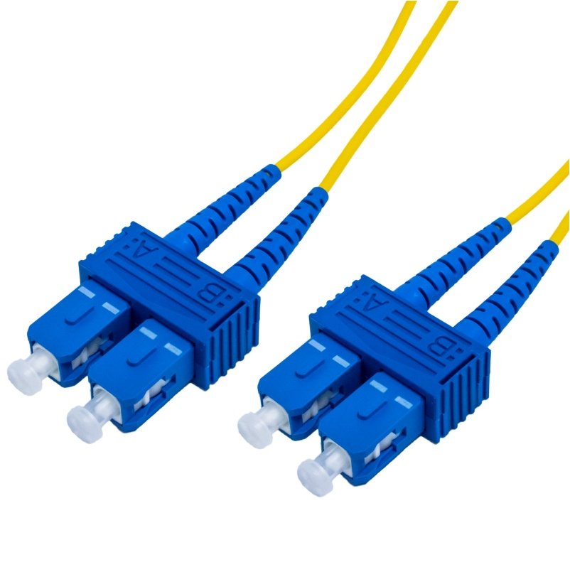 Optický duplex patch kábel 9/125, OS1, SC/SC, 10m