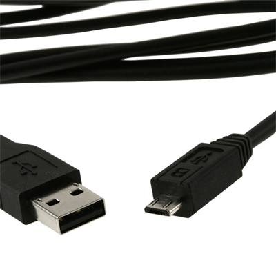 Kábel CABLEXPERT USB A Male/Micro B Male 2.0, 1,8m, White, High Quality