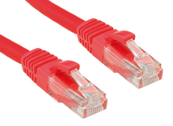 OXnet patch kábel Cat5E, UTP - 1m, červený