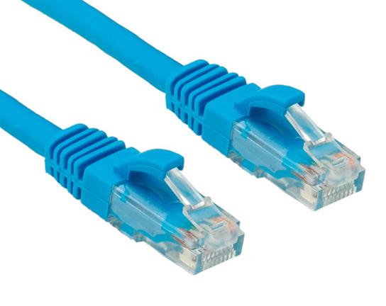 OXnet patch kábel Cat5E, UTP - 1m, modrý