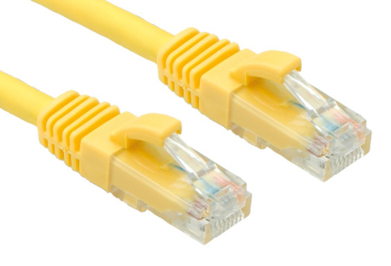 OXnet patch kábel Cat5E, UTP - 3m, žltý