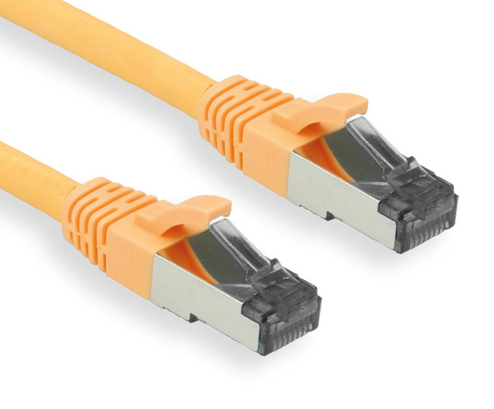 OXnet patch kábel Cat5E, FTP - 0,5m, žltý
