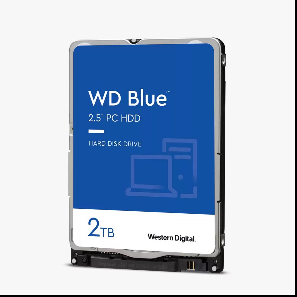 WD Blue Mobile HDD 2TB 2,5" SATA