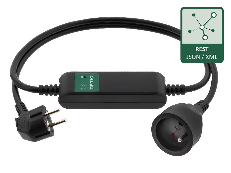 NETIO PowerCable REST 101E   Smart WiFi zásuvka 230V/16A  (zásuvka FR, PL, CZ, SK)