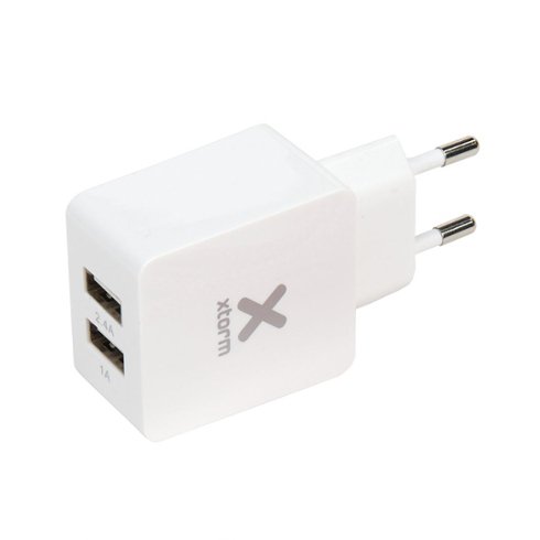 Xtorm AC nabíjačka CX005 dual USB ( 2.4A/1A ) - White