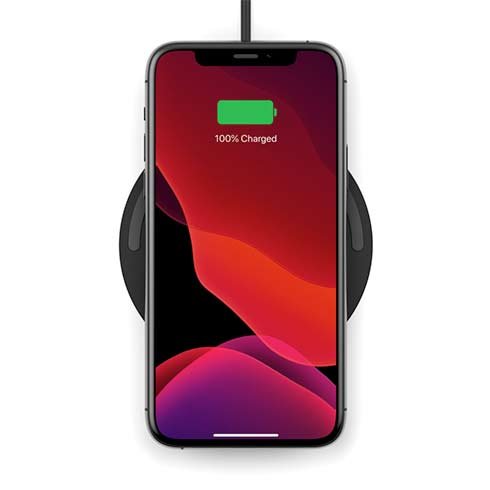 BELKIN 10W bezdrôtová nabíjačka so zdrojom a káblom, čierna