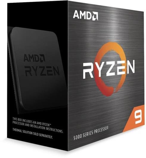 AMD Ryzen 9 5900X (až 4,8GHz / 70MB / 105W / no VGA / SocAM4) Box, bez chladica