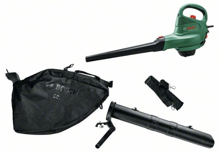 BOSCH UniversalGardenTidy 2300,  zahradní vysavač,  1.600 - 2.300 W,  165–285 km/ h,  160 l/ s