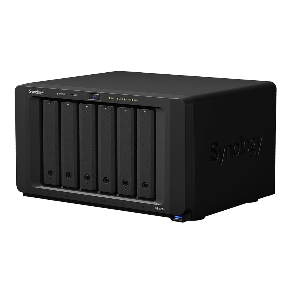 Synology™   DiskStation DS1621+   (6x HDD + 2x NVMe; 4jadro CPU; 8(32)GB RAM;  4xGLAN; 3x USB3.2Gen1)