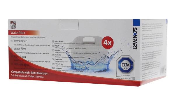 ScanPart vodný filter kompatibilný s kanvicemi Brita® 4 ks 