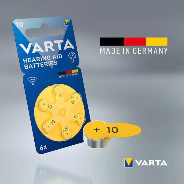 Varta ZA 10 6x 