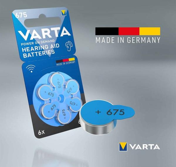 Varta ZA 675 6x 