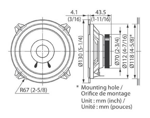 Kenwood KFC-S1356 